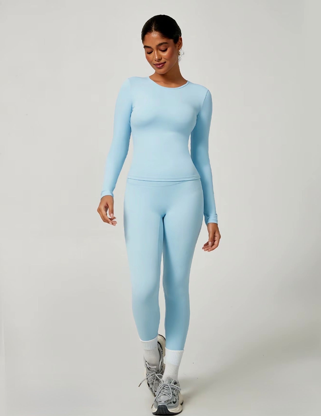 CoreFlex SculptFit Women Gym Set (High Waist & Seamless